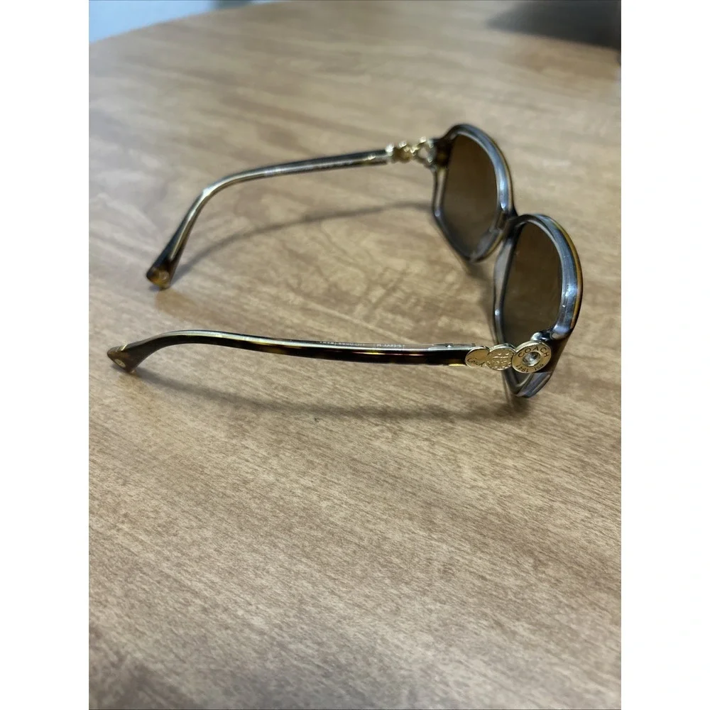 Coach HC8009‎ (L020 Frances) 5049/T5 Sunglasses Tortoise Square Frames Only